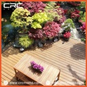 CRC Panorama Bamboo Slats OAK