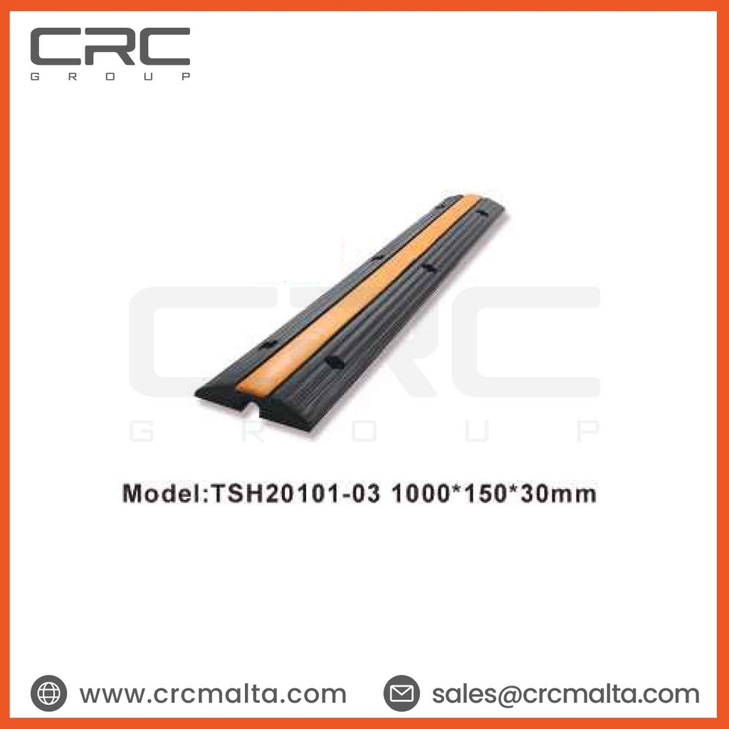 CRC Rubber Cable Protector 1000×150×30mm