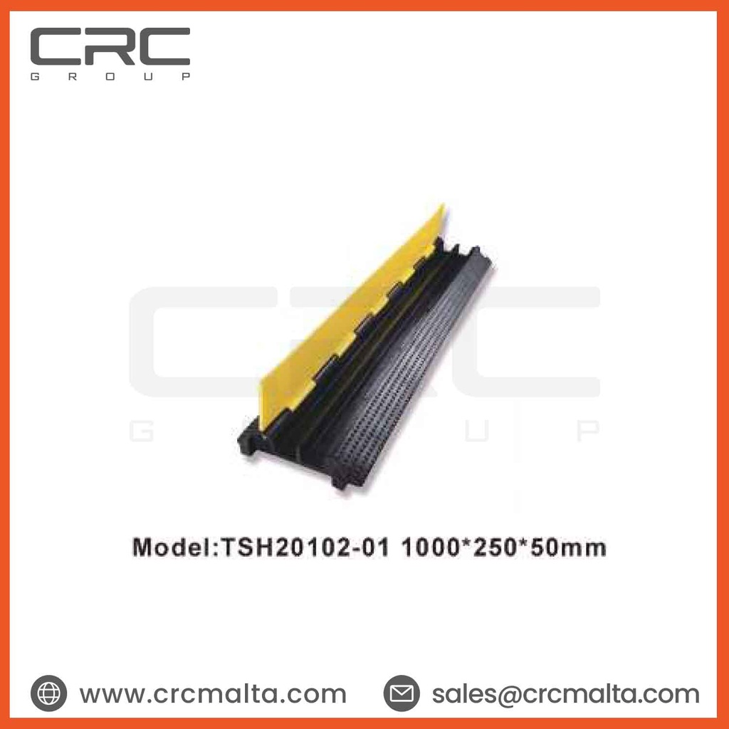 CRC Rubber Cable Protector 1000×250×50mm