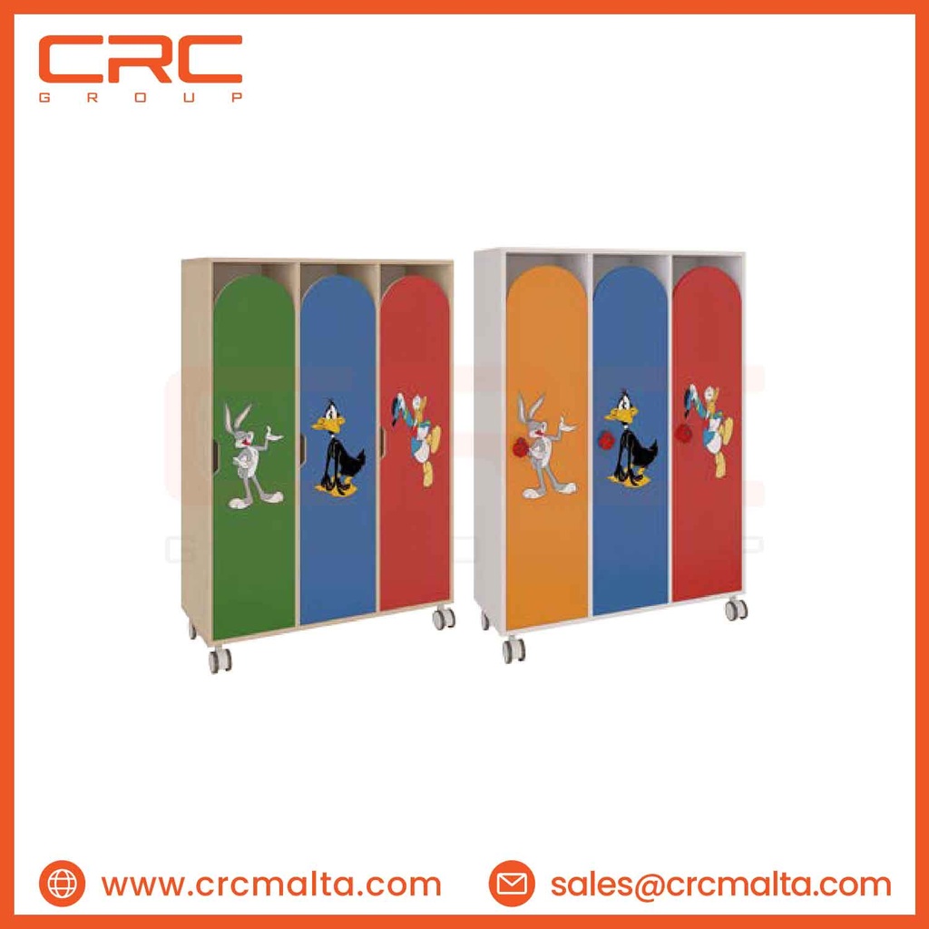 CRC Nursery Cloakrooms Cabinets - A01-010508