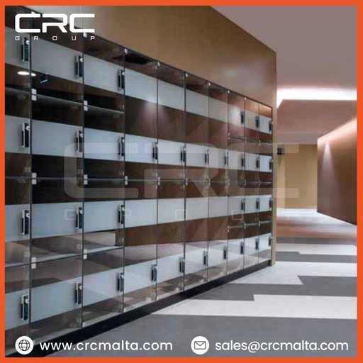 CRC Transparent Glass Locker