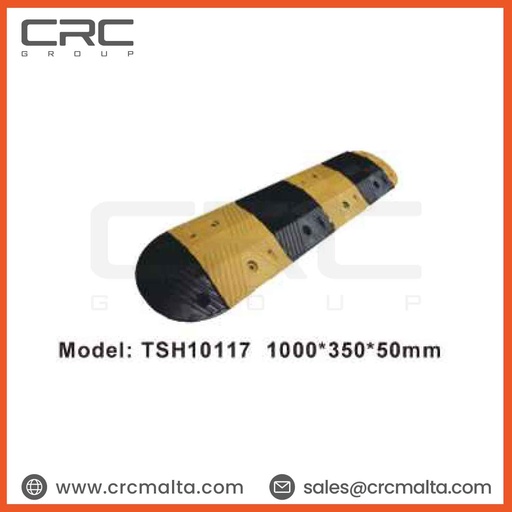 [Web-Shanghai Eroson Traffic Facility-011] CRC Rubber Speed Bumps 1000×350×50mm