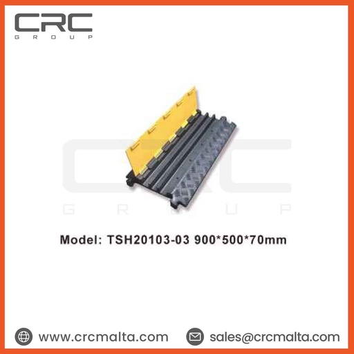 [Web-Shanghai Eroson Traffic Facility-024] CRC Rubber Cable Protector 910×500×70mm