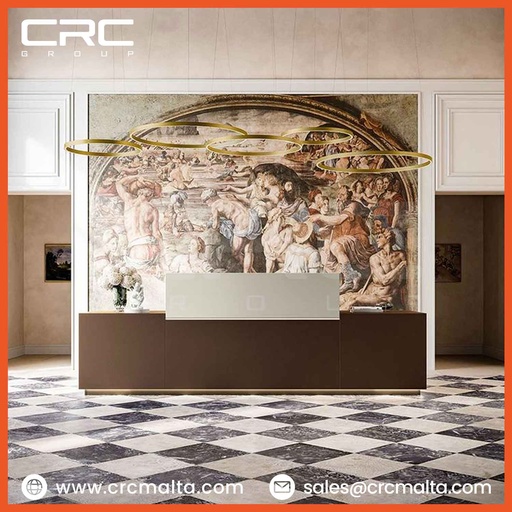 CRC Reception Desk Quad Z1